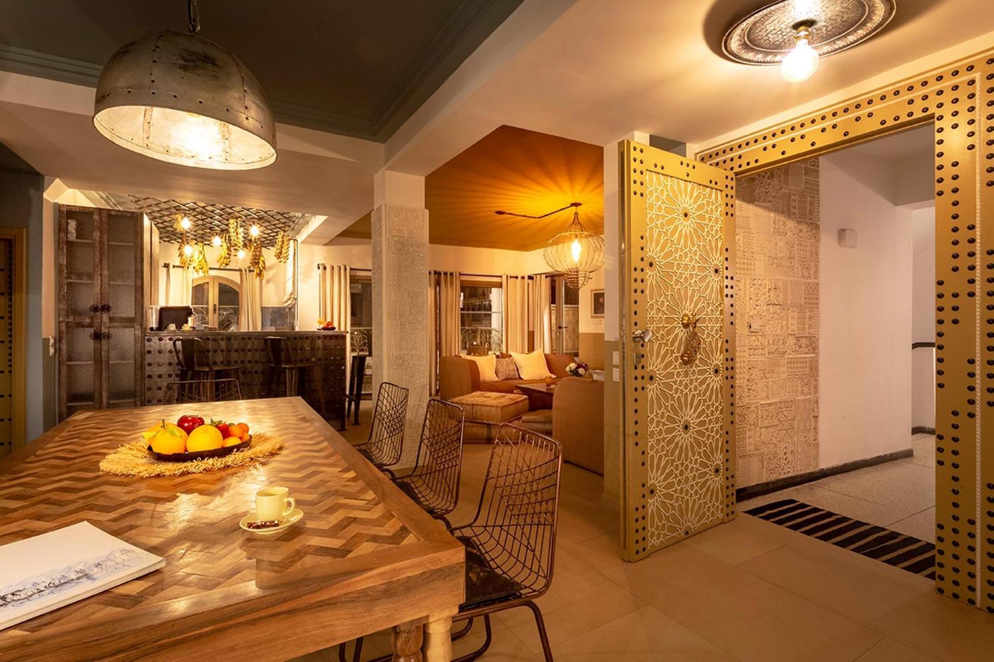 Les Tanneurs Penthouse Marrakech Appartement Marrakesh Buitenkant foto