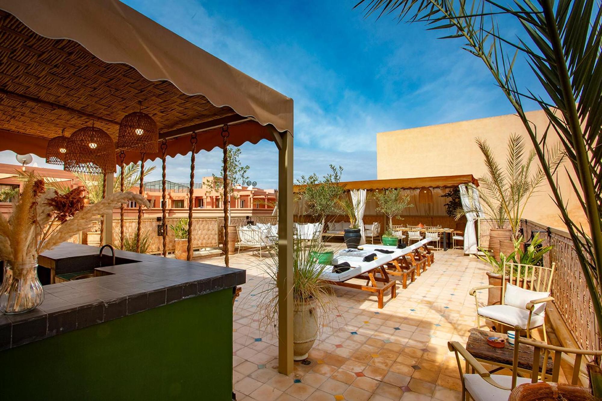 Les Tanneurs Penthouse Marrakech Appartement Marrakesh Buitenkant foto