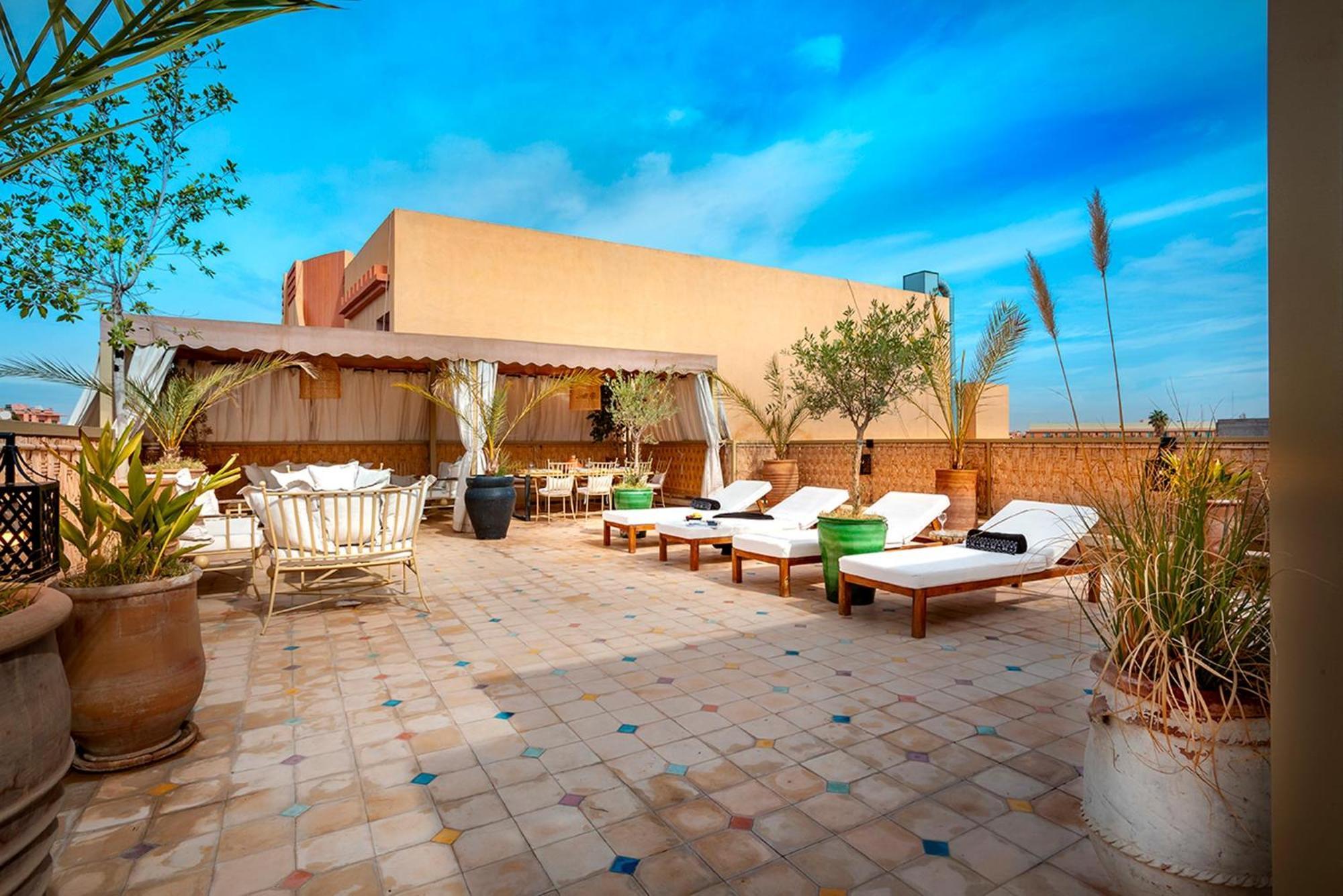 Les Tanneurs Penthouse Marrakech Appartement Marrakesh Buitenkant foto