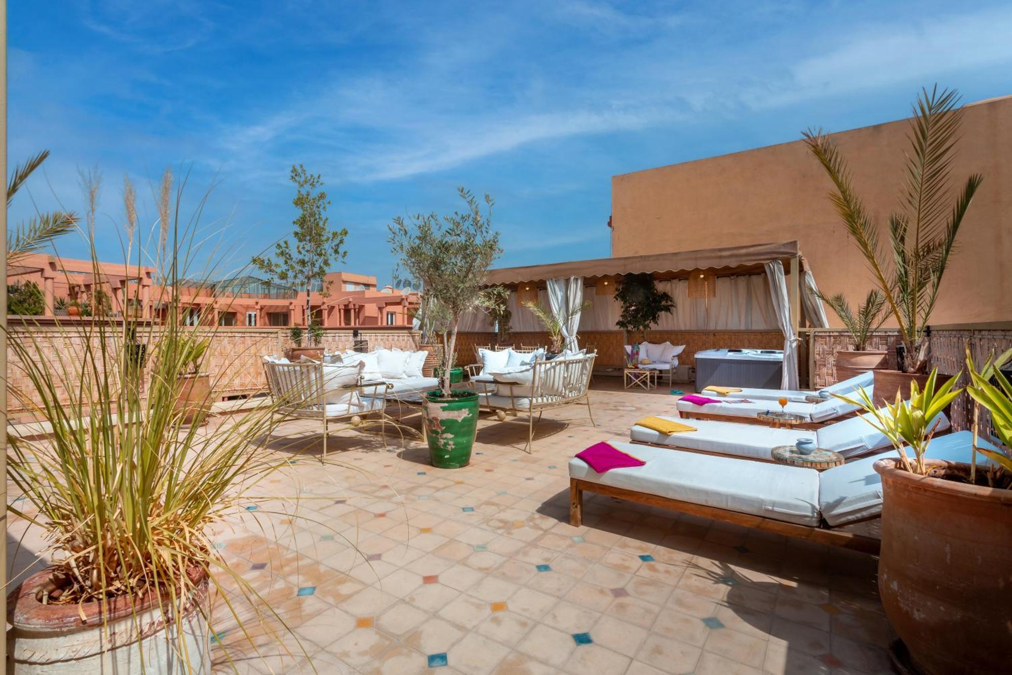 Les Tanneurs Penthouse Marrakech Appartement Marrakesh Buitenkant foto