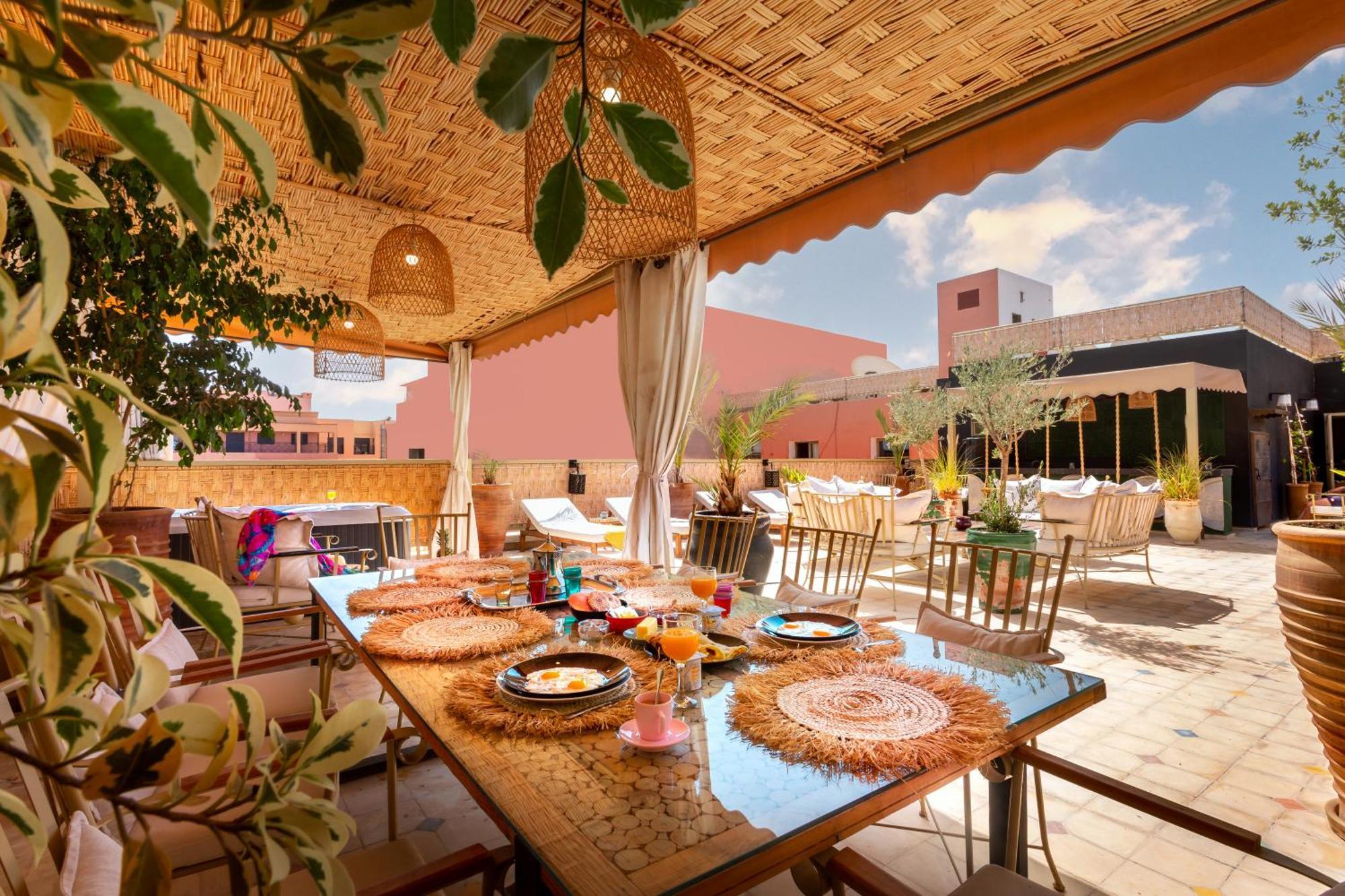 Les Tanneurs Penthouse Marrakech Appartement Marrakesh Buitenkant foto